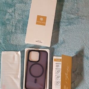 Miracase Navy Blue iPhone 13 Pro Case